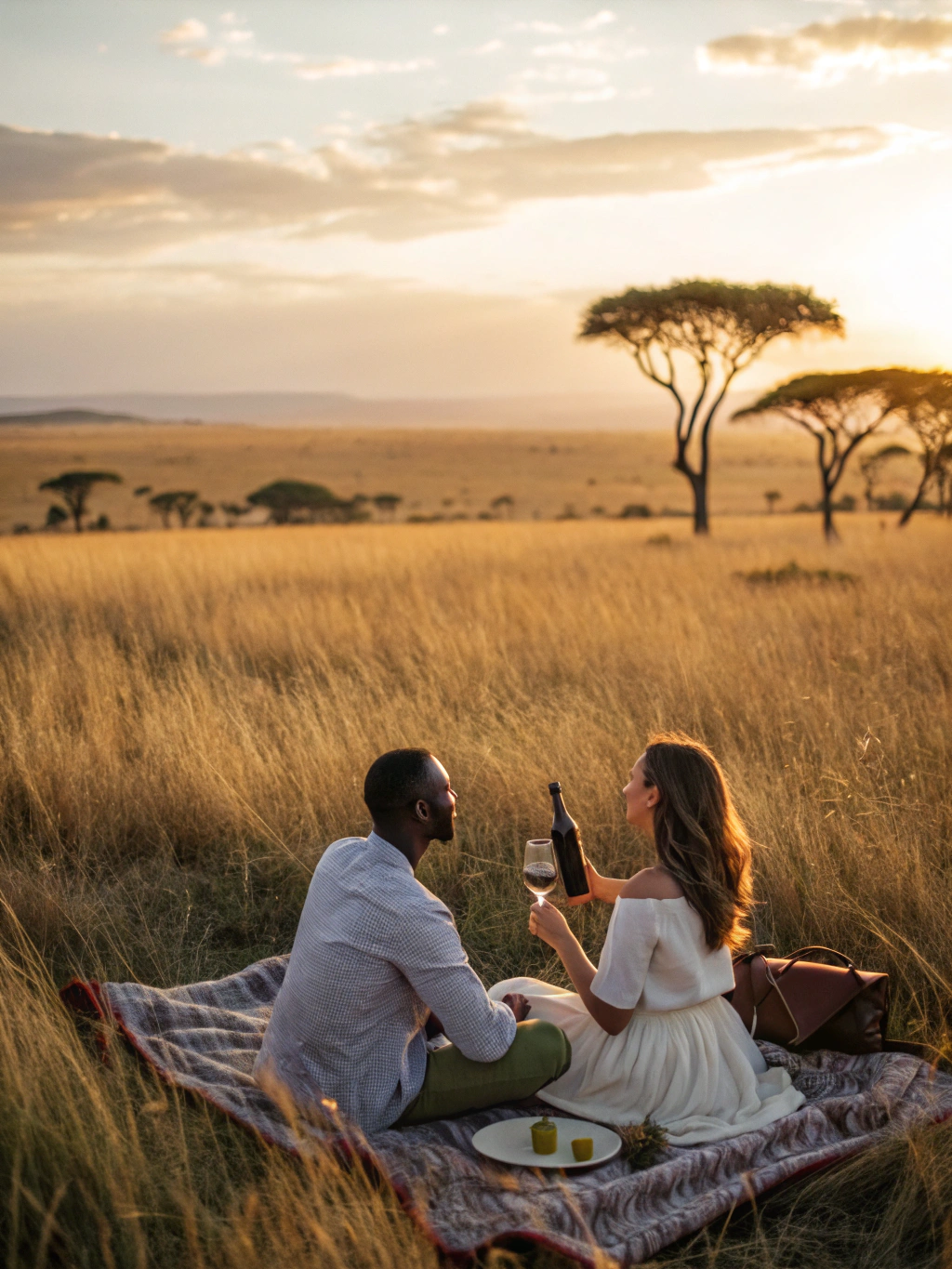 AfriDrama featured drama Shadows of the Savannah starring a young African couple